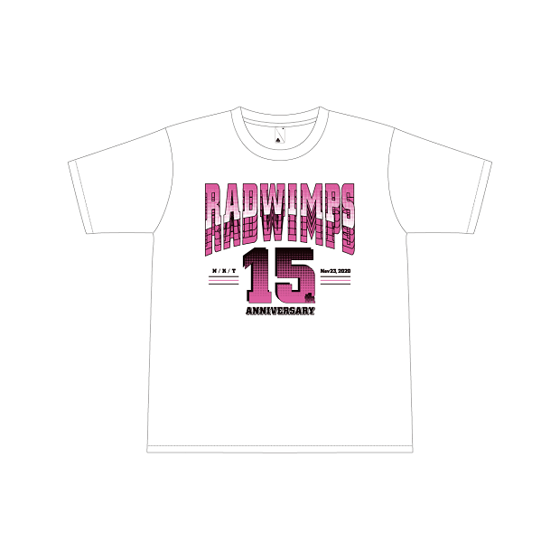 RADWIMPS 15th Anniversary Tシャツ